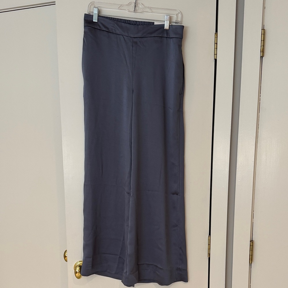 Chico's Charcoal Wide-Leg Pants